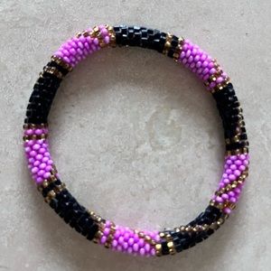 Nepal glass beaded bracelet